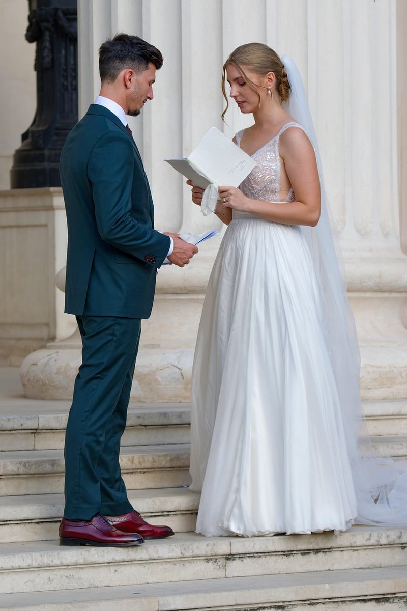 Heartfelt Vows Exchange